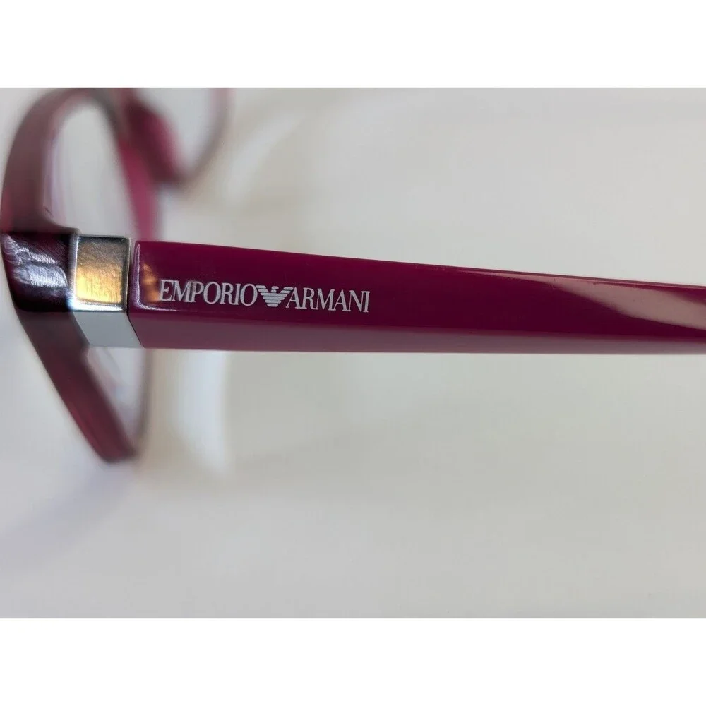 Emporio Armani EA 3023 5199 Cyclamen Purple Eyeglasses Frames 52-17-140 Ex Cond